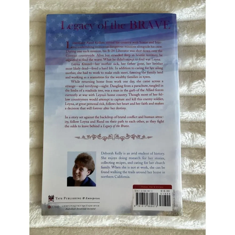 LEGACY OF THE BRAVE  Deborah J.  Kelly    WWII Germany  Trade Paperback  2010